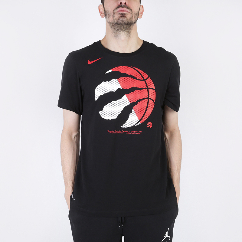 мужская черная футболка Nike Dri-FIT NBA T-Shirt AT0449-010 - цена, описание, фото 1